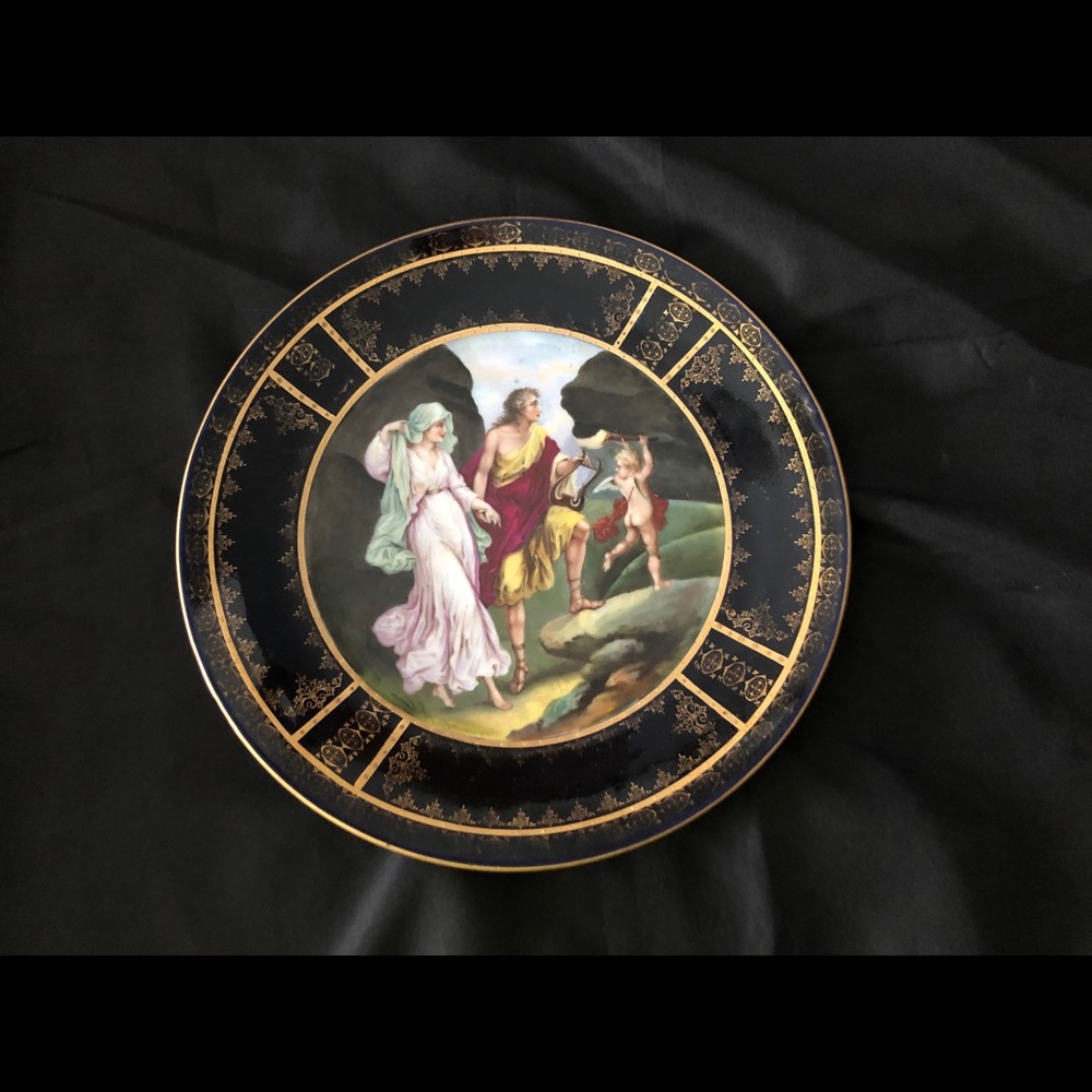 Royal Vienna Mythological plate 12” D